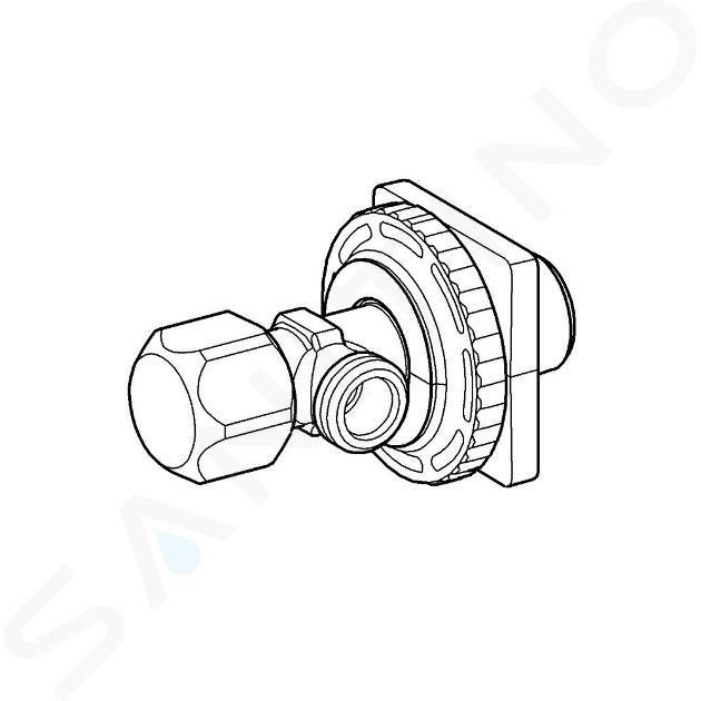 Grohe 42195000 Kits de Réparation et d'embellissement, Chrome : :  Bricolage