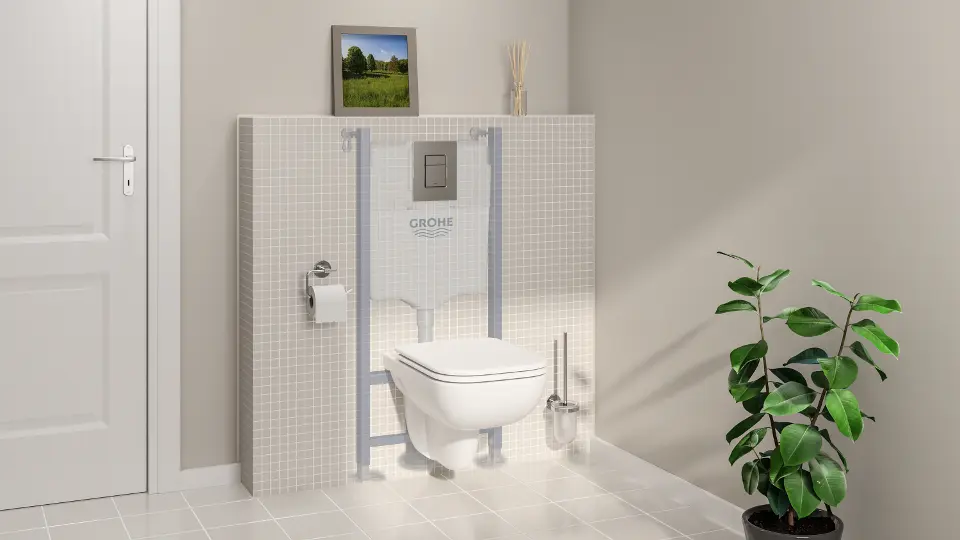 Grohe Solido - Vorwandinstallationsset, Klosett und WC-Sitz  