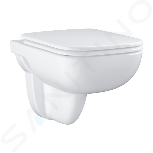 Grohe Start Edge - WC sospeso con copriwater SoftClose, rimless, bianco alpino 39815000