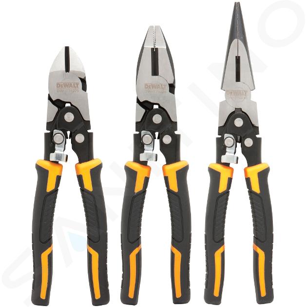 DeWALT Outillage - Set de 3 pinces à action composée DWHT0-70485