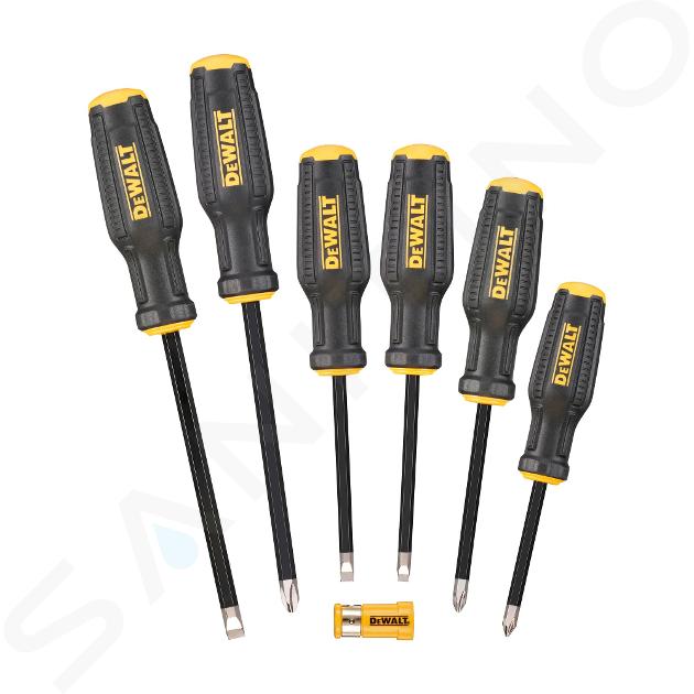 DeWALT Gereedschap - FULLFIT schroevendraaierset - plat en PH 6-delig DWHT62056-0