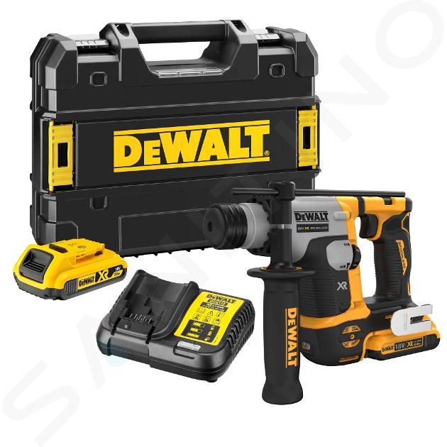 DeWALT Gereedschap - 18V ACCU Boorhamer XR, 2x accu 2,0 Ah XR DCH172D2