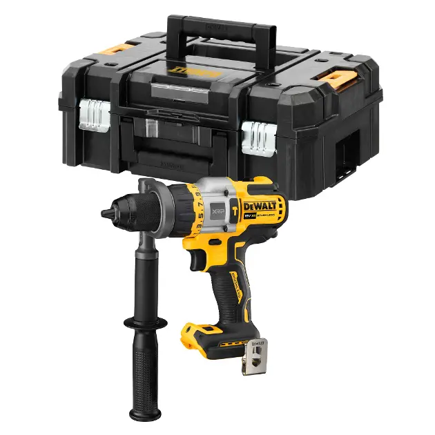 DeWALT Outillage - Perceuse-visseuse à percussion sans fil 18V FLEXVOLT ADVANTAGE DCD999NT