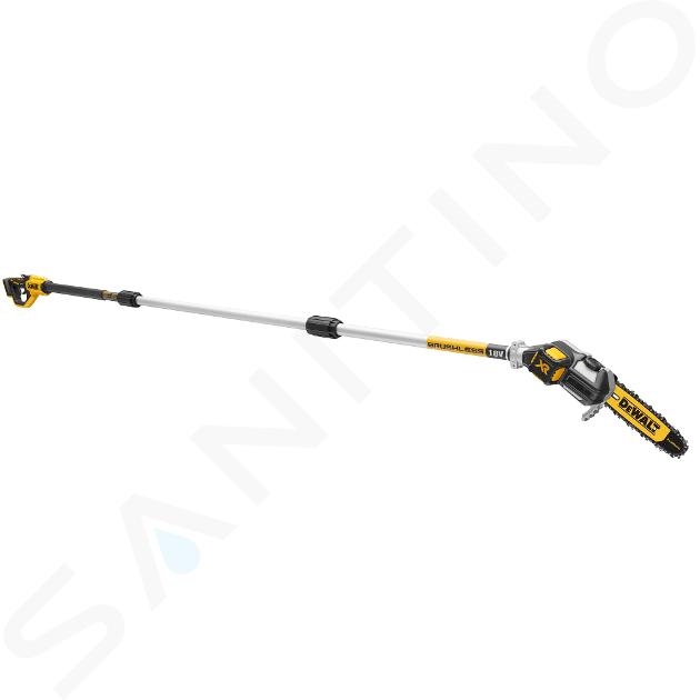 DeWALT Unelte - Drujbă cu lanț cu acumulator (telescopică) 18V, 1 x baterie 5.0 Ah XR, încărcător DCMPS567P1