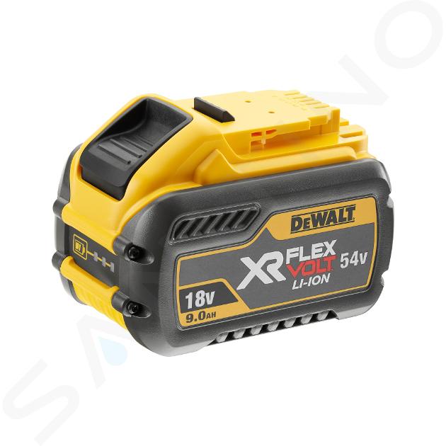 DeWALT Příslušenství - 18/54 V XR FLEXVOLT 9,0/3,0 Ah zásuvný akumulátor DCB547