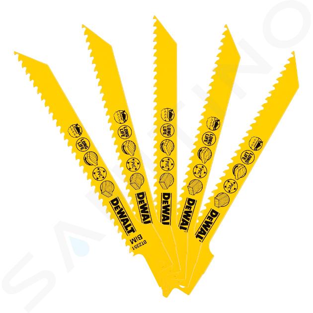 DeWALT Accessori - Lame per legno e plastica 152 mm, 5 pz. DT2351