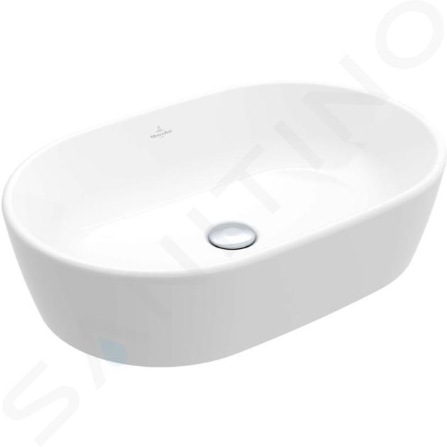 Villeroy & Boch Architectura - Lavabo da appoggio, 600x400 mm, con troppopieno, bianco alpino 5A266001