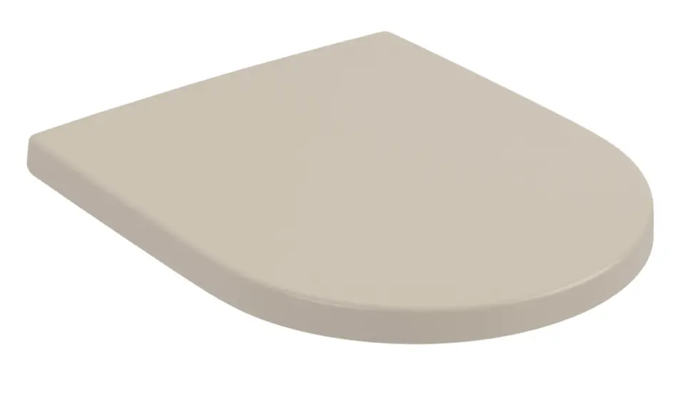 Villeroy & Boch Subway 3.0 - Asiento de WC, SoftClosing, CeramicPlus, Almond 8M42S1AM