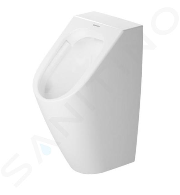 Duravit Soleil by Starck - Pisoár, zadní přívod, Rimless, bílá 2830300000