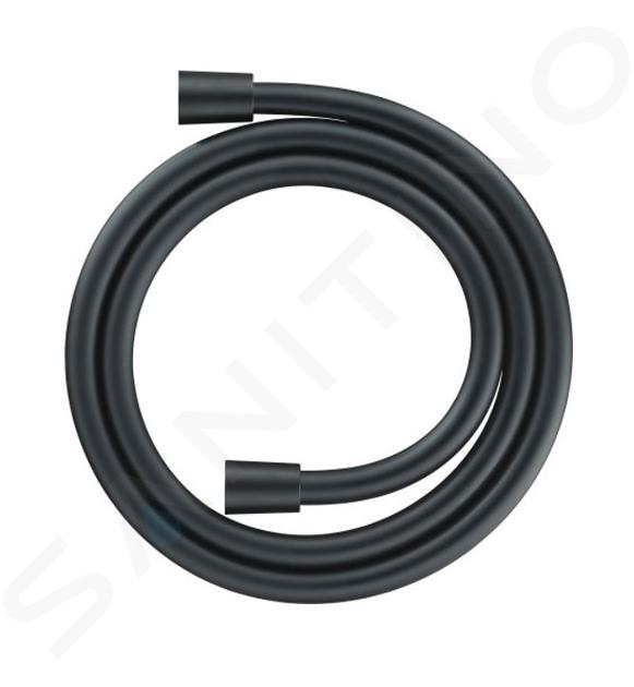 Duravit Accessoires - Flexible de douche 125 cm, noir mat UV0610006046