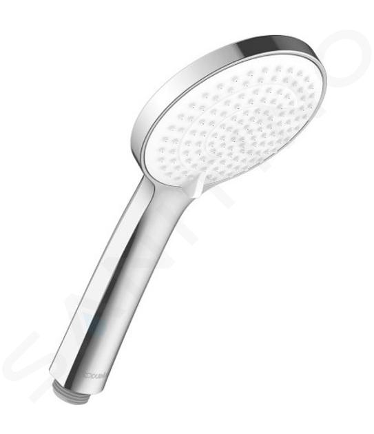 Duravit Duchas - Alcachofa de ducha 3 chorros, blanco/cromo UV0650015010