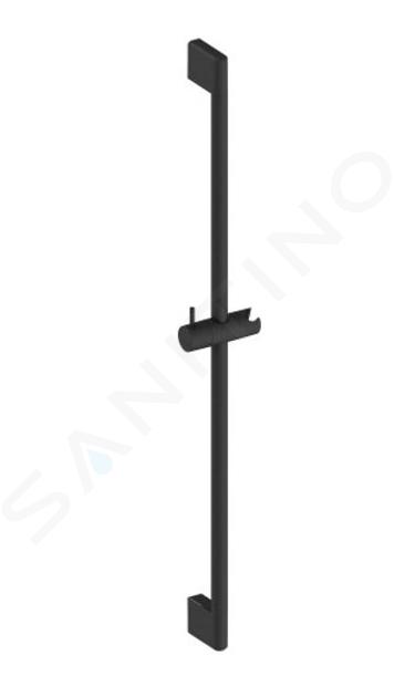 Duravit Accesorios - Barra de ducha 700 mm, negro mate UV0600003046