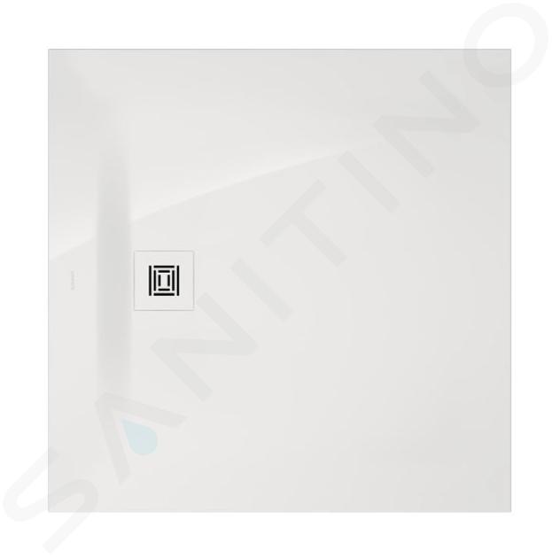 Duravit Sustano - Douchebak, 100x100 cm, DuraSolid, glanzend wit 720275730000000