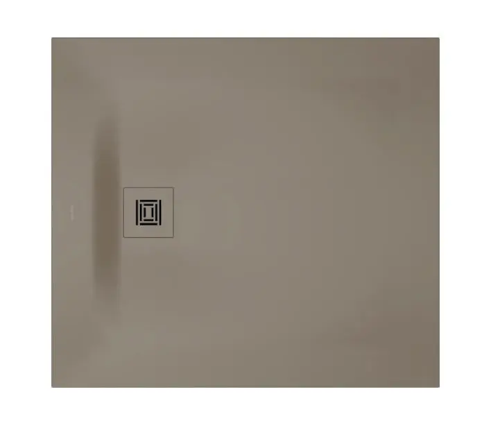Levně Duravit Sustano - Sprchová vanička, 100x90 cm, DuraSolid, matná béžová 720274640000000