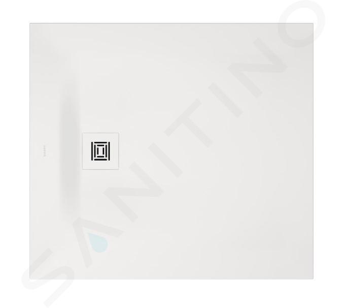Duravit Sustano - Douchebak, 100x90 cm, DuraSolid, mat wit 720274740000000