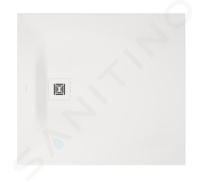 Duravit Sustano - Receveur de douche 100x90 cm, DuraSolid, blanc mat 720274740000000