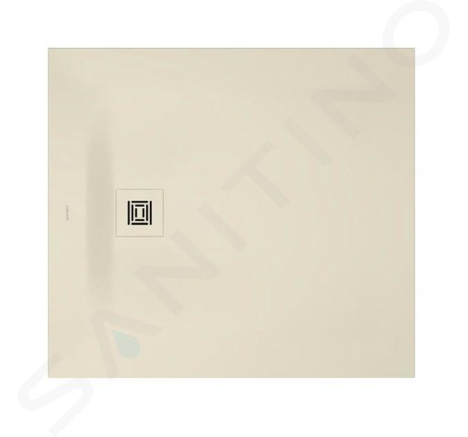 Duravit Sustano - Duschtasse 100x90 cm, DuraSolid, Creme matt 720274620000000