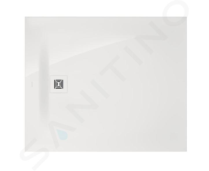 Duravit Sustano - Douchebak, 120x100 cm, DuraSolid, glanzend wit 720278730000000