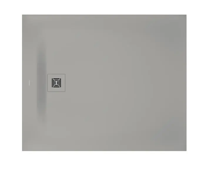 Levně Duravit Sustano - Sprchová vanička, 120x100 cm, DuraSolid, matná šedá 720278630000000