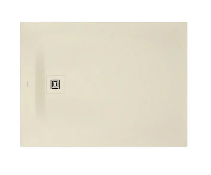 Duravit Sustano - Receveur de douche 120x90 cm, DuraSolid, crème matte 720277620000000