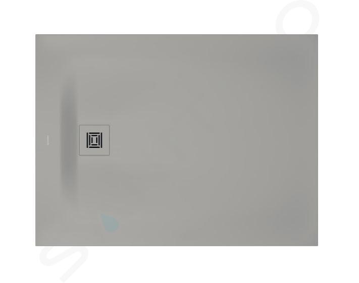 Duravit Sustano - Douchebak, 120x90 cm, DuraSolid, mat grijs 720277630000000