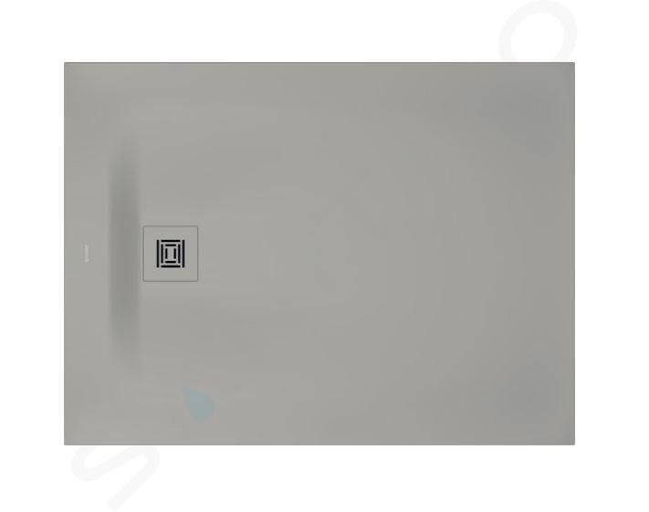 Duravit Sustano - Duschtasse 1200x900 mm, DuraSolid, grau matt 720277630000000