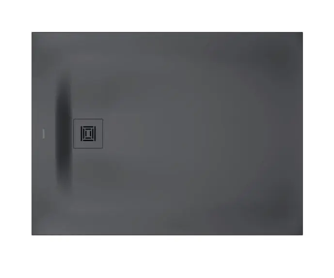 Duravit Sustano - Sprchová vanička, 120x90 cm, DuraSolid, matná tmavě šedá 720277650000000