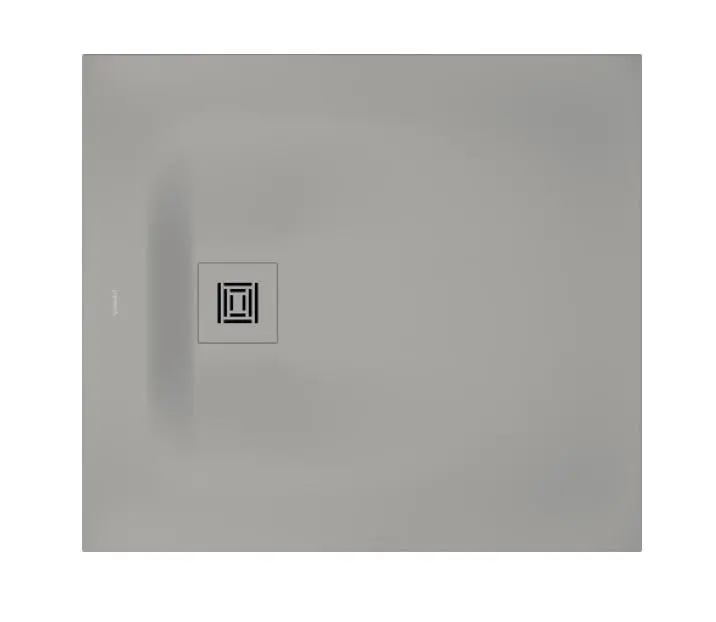 Levně Duravit Sustano - Sprchová vanička, 90x80 cm, DuraSolid, matná šedá 720270630000000