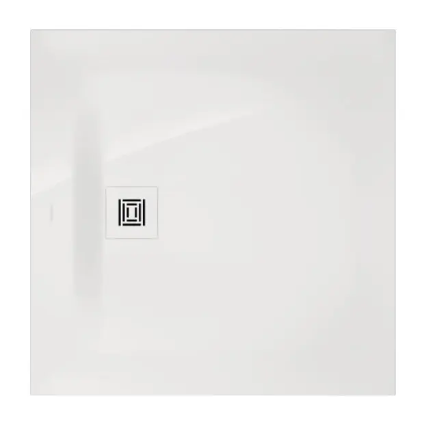 Levně Duravit Sustano - Sprchová vanička, 90x90 cm, DuraSolid, lesklá bílá 720271730000000