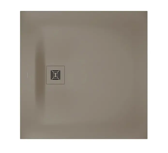 Duravit Sustano - Duschtasse 90x90 cm, DuraSolid, beige matt 720271640000000