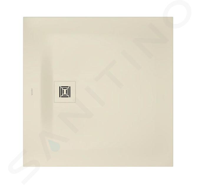 Duravit Sustano - Duschtasse 90x90 cm, DuraSolid, Creme matt 720271620000000