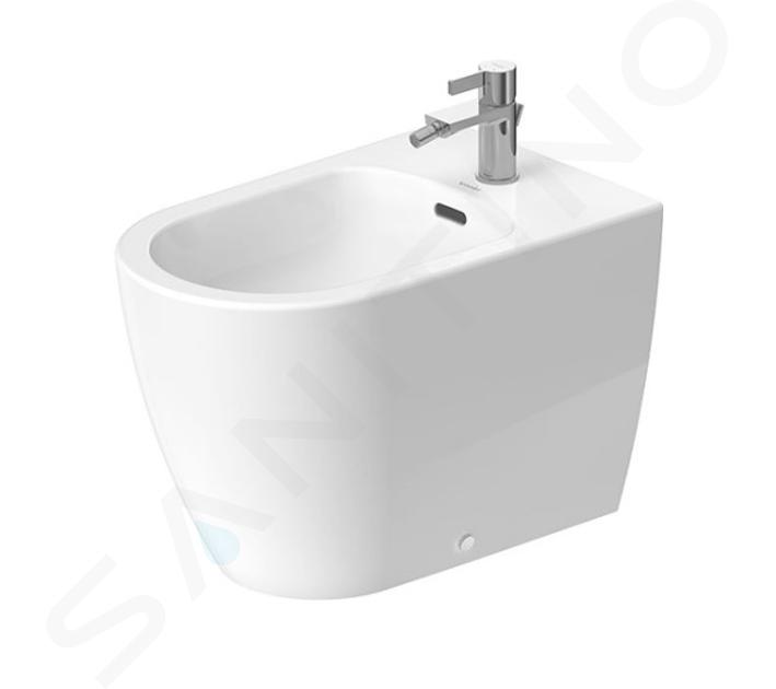 Duravit Soleil by Starck - Bidet à poser, trou pour robinet, blanc 2298100000