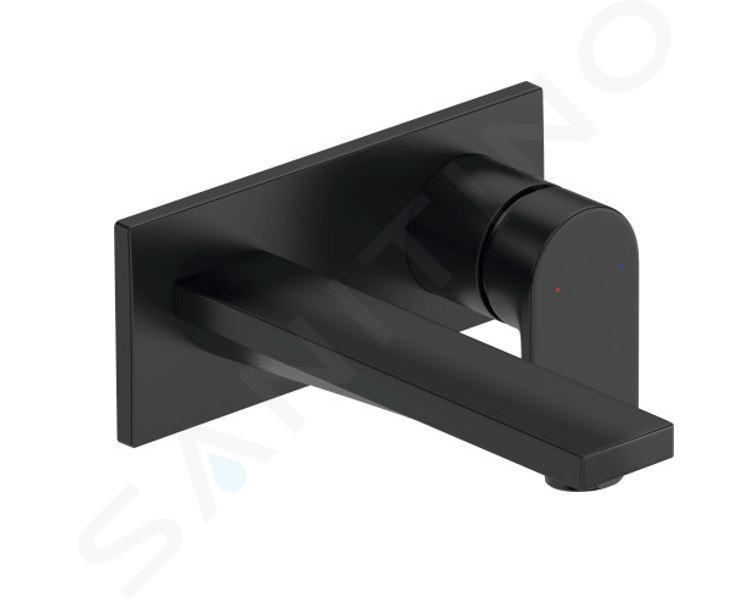 Duravit Tulum - Mitigeur de lavabo encastré, noir mat TU1070004046