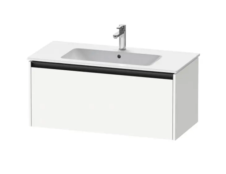 Duravit Ketho.2 - Dulap bază pentru lavoar, 44x101x48 cm, 1 sertar, alb mat K25064018180000