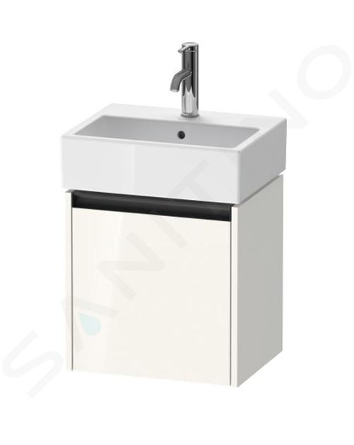 Duravit Ketho.2 - Szafka podumywalkowa 440x434x338 mm, 1 drzwi, zawiasy po prawej stronie, biały połysk K25070R22220000