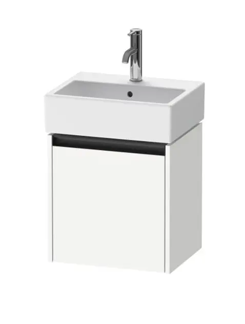 Levně Duravit Ketho.2 - Umyvadlová skříňka 44x43x34 cm, 1 dvířka, panty vpravo, matná bílá K25070R18180000