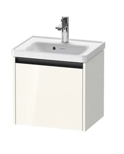 Duravit Ketho.2 - Umývadlová skrinka, 440x484x375 mm, 1 zásuvka, lesklá biela K25080022220000