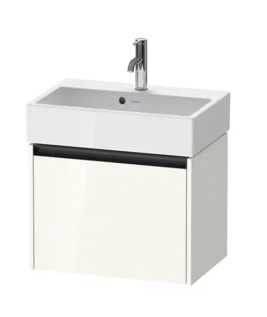 Levně Duravit Ketho.2 - Umyvadlová skříňka 44x58x39 cm, 1 zásuvka, lesklá bílá K25073022220000