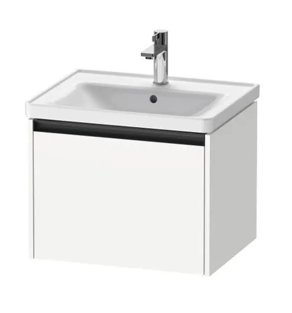 Levně Duravit Ketho.2 - Umyvadlová skříňka 44x58x46 cm, 1 zásuvka, matná bílá K25081018180000