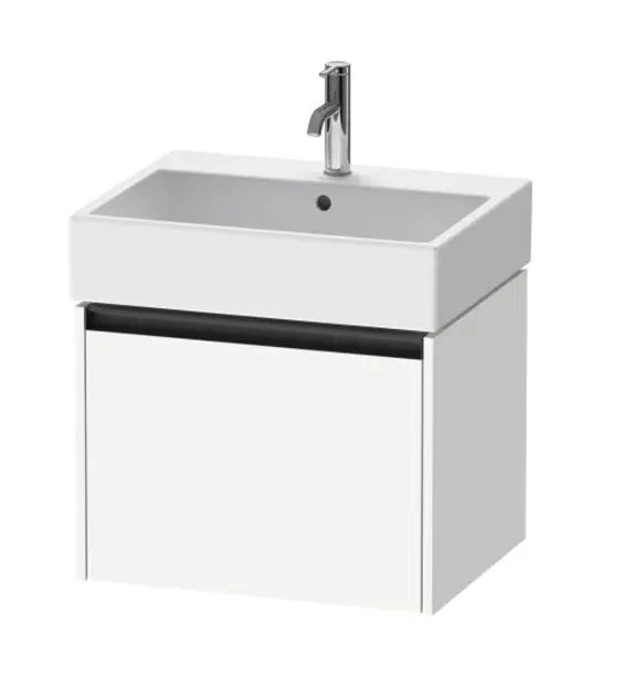 Duravit Ketho.2 - Szafka podumywalkowa 44x58x46 cm, 1 szuflada, biały mat K25075018180000