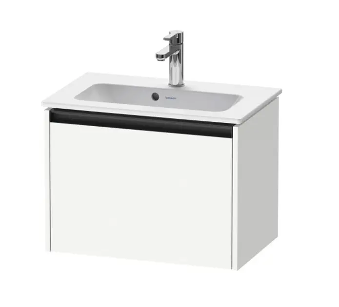 Levně Duravit Ketho.2 - Umyvadlová skříňka 44x61x39 cm, 1 zásuvka, matná bílá K25055018180000