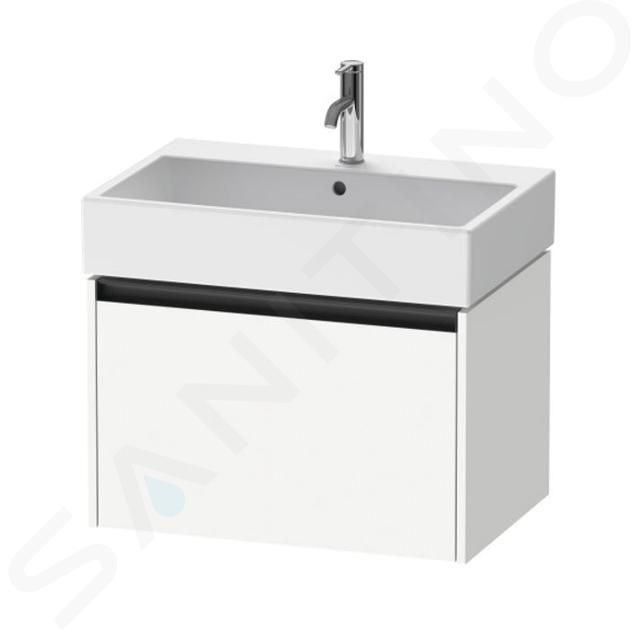 Duravit Ketho.2 - Mobiletto sottolavabo, 440x684x460 mm, 1 cassetto, bianco opaco K25076018180000