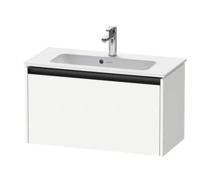 Duravit Ketho.2 - Waschtischunterschrank, 44x81x39 cm, 1 Auszug, weiß matt K25056018180000