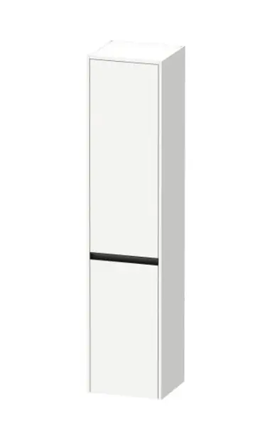 Levně Duravit Ketho.2 - Vysoká skříňka 176x40x36 cm, 2 dvířka, panty vpravo, matná bílá K21329R18180000
