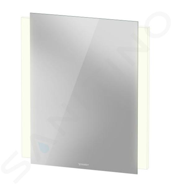 Duravit Ketho.2 - Zrcadlo s LED osvětlením, 700x600x33 mm K27071000000000