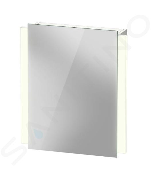 Duravit Ketho.2 - Armoire de toilette avec éclairage LED, 70x60x16 cm, 1 porte, charnières à droite K27135R00001000