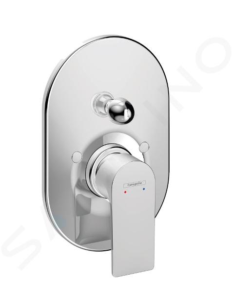 Hansgrohe Rebris E - Vaňová batéria pod omietku, s telesom, chróm 72458000