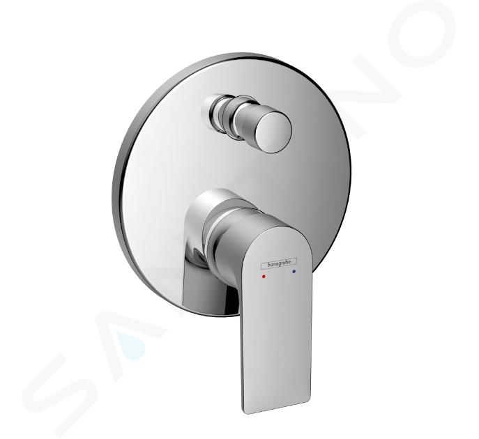 Hansgrohe Rebris E - Baterie cadă încastrată, crom 72468000