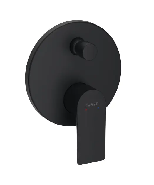 Hansgrohe Rebris E - Miscelatore ad incasso per vasca da bagno, nero opaco 72468670