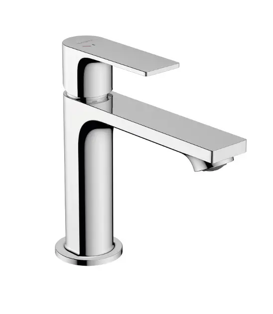 Hansgrohe Rebris E - Grifo de lavabo, con desagüe, CoolStart, EcoSmart, cromo 72551000